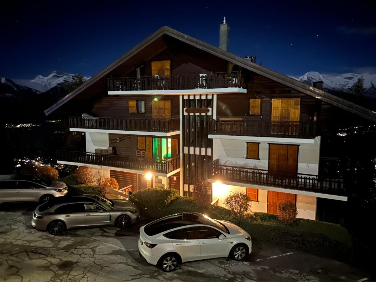 Cosy Studio For 4 Near Ski Lift, Melezes K22 Veysonnaz Kültér fotó