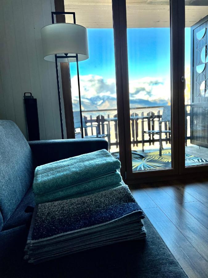 Cosy Studio For 4 Near Ski Lift, Melezes K22 Veysonnaz Kültér fotó