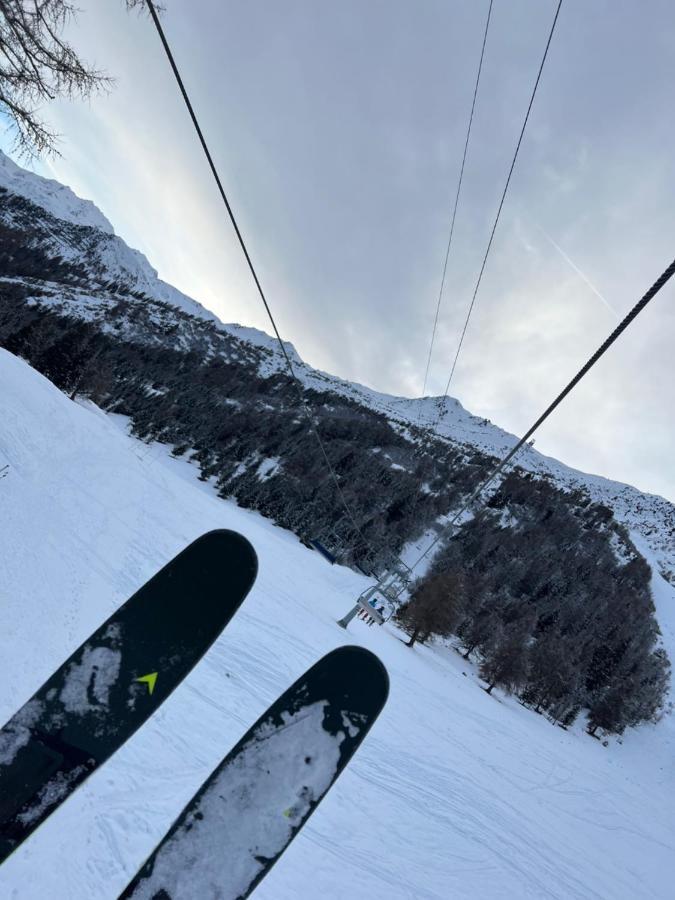 Cosy Studio For 4 Near Ski Lift, Melezes K22 Veysonnaz Kültér fotó